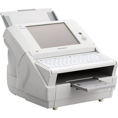 Restored Fujitsu fi-6010N Network Document Scanner – Duplex, Legal Size, 600×600 dpi, Up to 25 ppm, 50-Sheet ADF, Ethernet 10/100 (Refurbished)
