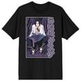 thumbnail image 5 of Naruto Shippuden Sasuke Uchiha Character Men's Black Graphic Tee-3X-Large, 5 of 6