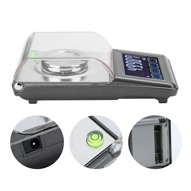 Balanza Digital Electónica de Alta Precisión, Balanza digital de Bolsillo, Báscula de Joyería para Joyería, Hierbas para cocinar