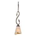 thumbnail image 1 of Vaxcel International CP-PDD060BW Capri 6 in. Mini Pendant - Black Walnut, 1 of 1