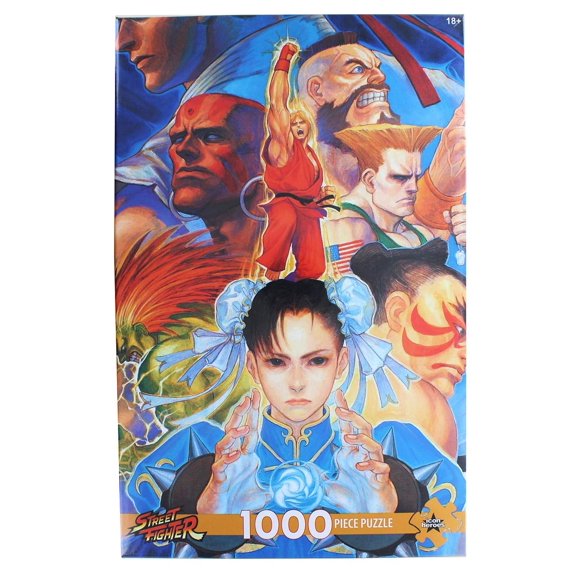 Puzzle Icon Heroes Street Fighter 1000 piezas con ilustraciones