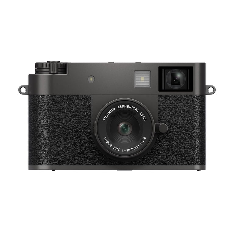 Fujifilm X half Digital Camera, Charcoal Silver, Free Accessories
