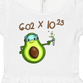thumbnail image 4 of Inktastic Avogadro's Number with Avocado Chemist Girls Baby Dress, 4 of 5