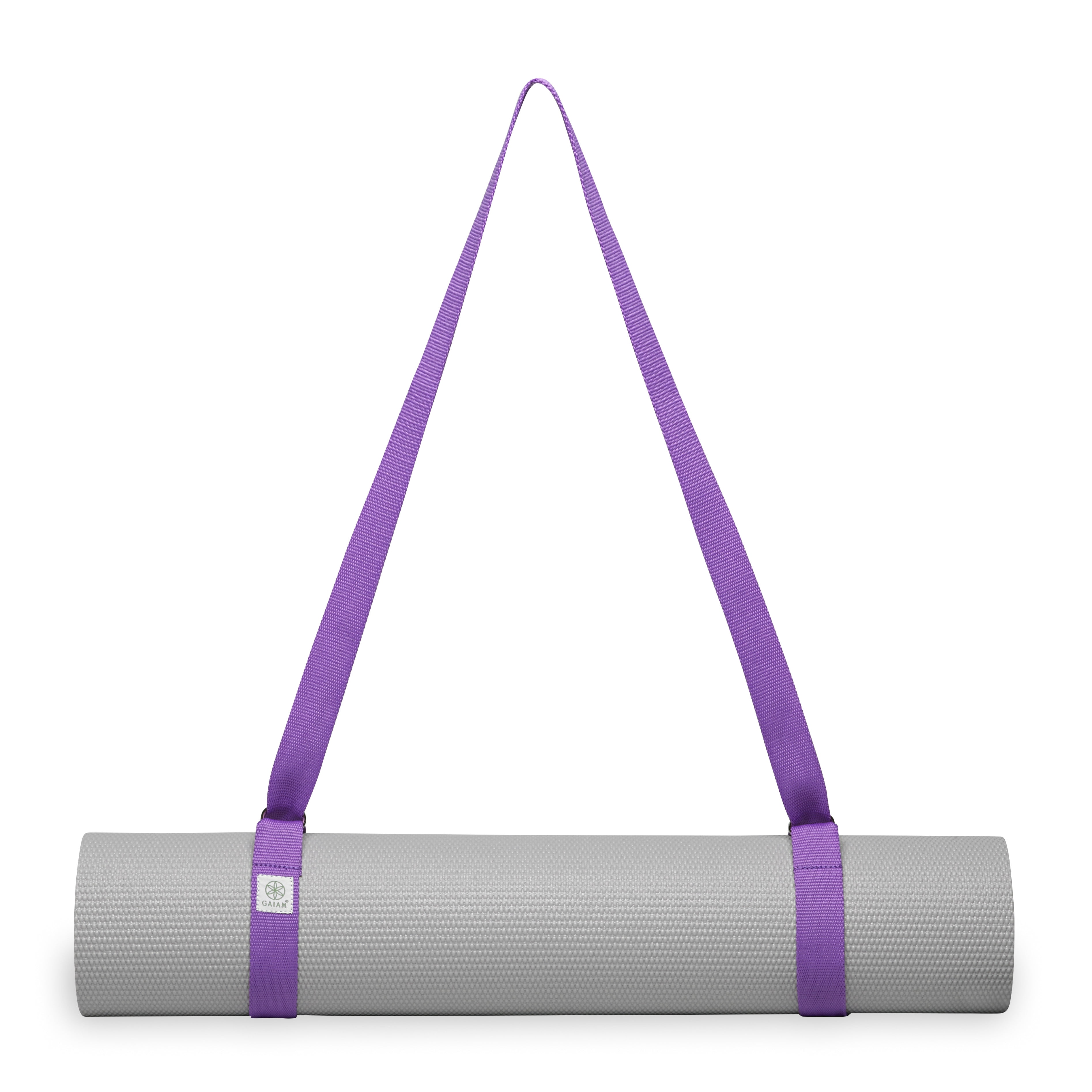 Gaiam Easy-Cinch Yoga Mat Slings Choose Color New 