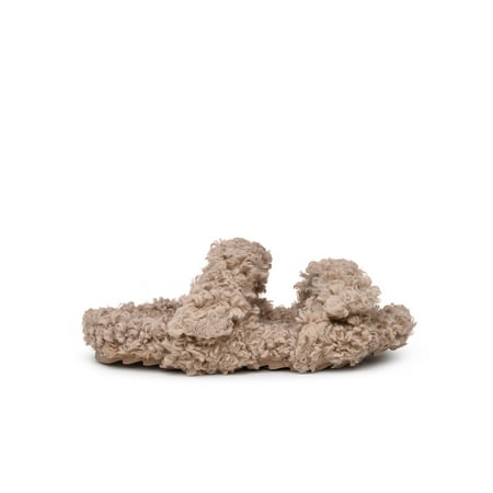 

GIA BORGHINI Ciabatta Gia 10 In Shearling Beige