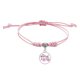 thumbnail image 1 of Pulseras de la conciencia del cáncer de mama para las mujeres pulsera hecha a mano ajustable del cordón de la cinta del hilo de rosca pulsera del cáncer de mama Coraje Amistad Apoyo Cáncer de Mama Pa, 1 of 3