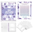 thumbnail image 2 of Carpeta transparente A5 PVC Mini carpeta portátil hoja suelta cuaderno presente, 2 of 8