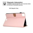 thumbnail image 4 of GSFY Case for 2024 iPad Air 11 Inch 6th Gen (M2), Smart PU Leather Wallet Stand Protective Book Case Auto Sleep Wake for iPad Air 11 6th/ iPad Air 10.9 4th &5th/ iPad Pro 11 (2018-2022), GX-Pink, 4 of 8