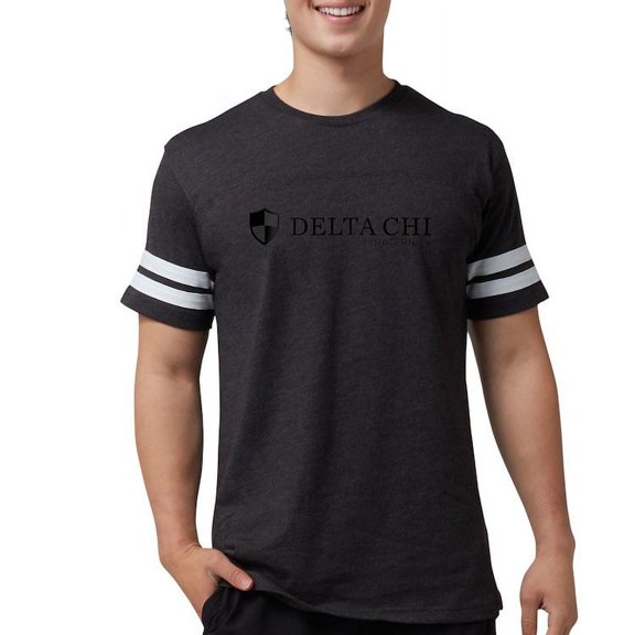 CafePress - Delta Chi Fraternity Logo T Shirt - Mens Football Shirt