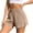 Coffee, variant on Hurxie Sweat Shorts for Women Casual Summer Athletic Short Elastic Waist Comfy Lounge Shorts Bottoms with Pockets Black,XL