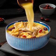 Large Salad Bowl, 1800ml/61oz Large Bowl ,Ceramic Fruit Serving Bowls, Stylish Blue Bowl ,Round Soup Bowl,Bowl for Soup,Salad,Cereal,Ramen
