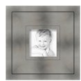 thumbnail image 2 of ArtToFrames 5" x 5" Platinum Ridge Brushed Slvr Picture Frame, 5x5 inch Silver Wood Poster Frame (WOM-5249),  Pack, 2 of 6