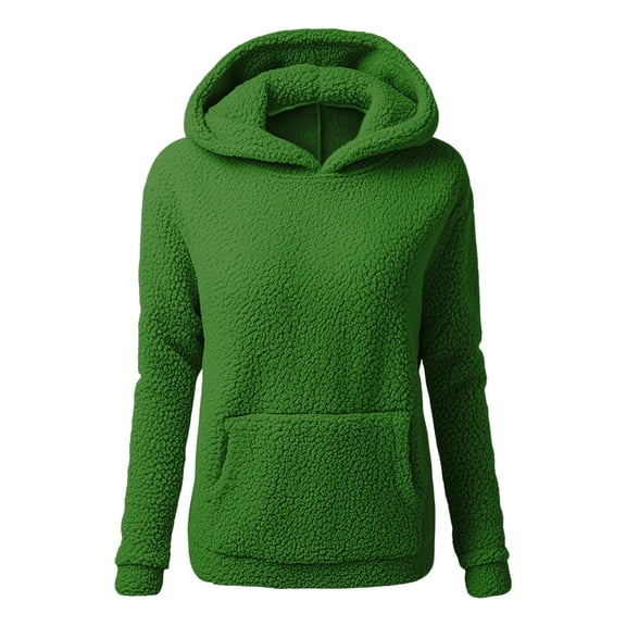 Womens Hoodie Green Hoodie Casual Long Sleeve Women Hoodies Pullover Women's Clothes M