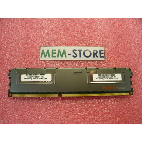 A5283563 32GB(1x32GB) PC3L-8500 Memory Dell PowerEdge M710HD M915 M410 R510 R715 (3rd Party)