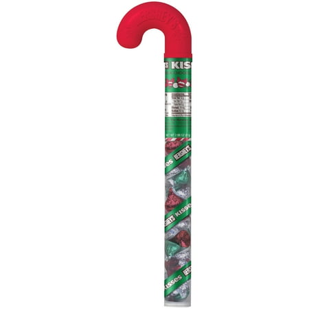 Hersheys Milk Chocolate Christmas Kisses Cane - 2.88oz
