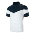 thumbnail image 2 of Sngxgn Men's Short Sleeve Fit Polo Shirt(White,M), 2 of 5