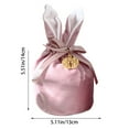 thumbnail image 3 of Candy Bag Ears Velvet Candy Bag Bunchmouth Bag, 3 of 6