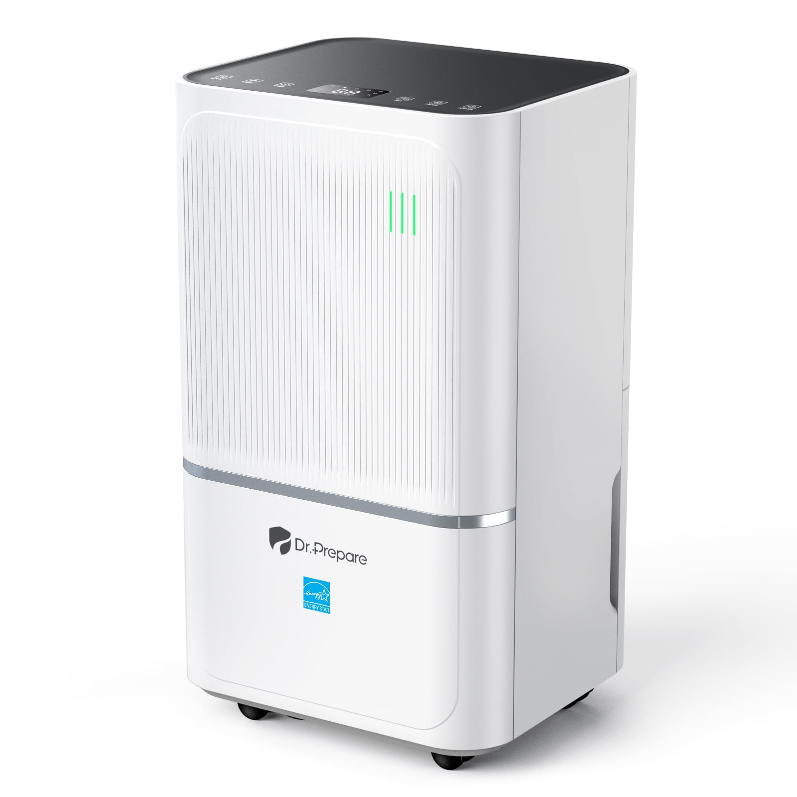 2600 Sq.Ft Dehumidifier for Home Max 38 Pints, Large Room with Drain Hose, Intelligent Humidity Control, Dry Clothes, 3 Modes, Sleep Mode, 24H Timer
