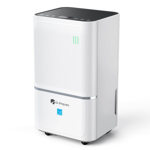 2600 Sq.Ft Dehumidifier for Home Max 38 Pints, Large Room with Drain Hose, Intelligent Humidity Control, Dry Clothes, 3 Modes, Sleep Mode, 24H Timer