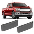 thumbnail image 4 of Front Bumper Guard, Left Right Black Front Bumper Pad Kit Wearproof Antiaging ABS 2pcs Heat Resistant  For Car Modification, 4 of 8