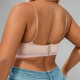thumbnail image 5 of XIYON Bras For Women Versatile Ladies Wireless Bra Front Closure Smooth Design Breathable Comfort No Slip Strapless Top For Casual Wear Comforable Everyday Bra, 5 of 5