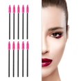 thumbnail image 3 of Cepillo De Pestañas 10 brochas desechables para pestañas, aplicador de ojos, varitas de máscara de maquillaje (rojo) Ygjytge Cuidado Belleza, 3 of 6