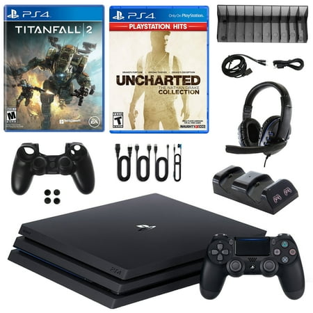 PlayStation 4 Pro 1TB Console with Titanfall 2 and Accessories Kit