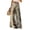 Dark Gray, variant on Women’s Loose Fit Geometric Print Wide Leg Pants with Elastic Drawstring Waist and Functional Pockets for Summer Casual Wear Blue L