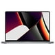 Macbook Pro 16 Pouces (16 Gpu, Gris Sidéral) 3.2Ghz 10-Core M1 Pro (2021) Ordinateur Portable 1 TB Flash HD & 16GB RAM-Mac OS (Certifié, Boîte Ouverte, Garantie de 1 An) – image 1 sur 5
