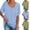 Blue-04, variant on Mittory Womens Tunic T Shirts Short Sleeve Round Neck Soft Loose Shirts Summer Casual Tops with Pocket