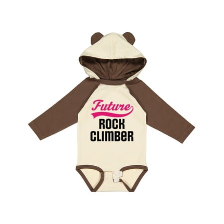 

Inktastic Future Rock Climber Gift Baby Girl Long Sleeve Bodysuit