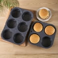 thumbnail image 4 of Skegnu Savings Baking Pan Baking Tool Easy To Release Baking Pan Household Loaf Pan Hamburger Bun for Kitchen Clearance, 4 of 5