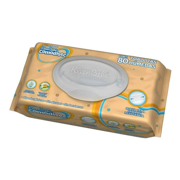 Toallitas Húmedas Kleenbebe Comodisec 80 piezas