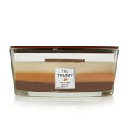 WoodWick Ellipse Trilogy Scented Candle, Caf Sweets, 16 oz