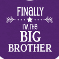 thumbnail image 4 of Inktastic Finally Im the Big Brother Boys Baby Bib, 4 of 4