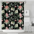 thumbnail image 2 of Waterproof Pioneer Shower Curtain 72x84 Inch Polyester Unique Cute Floral Shower Curtain for Bathroom Hotel Home Decor with 12 Plastic Hooks, 2 of 5