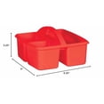 thumbnail image 2 of Carrito De Almacenamiento De Plástico Rojo, 2 of 2