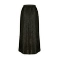 thumbnail image 4 of Kaemgyyd Women's Sequin Maxi Skirt Glitter Baggy Flowy Long Skirt High Waisted Sparkle Nightout Party Cocktail Clubwear, 4 of 5