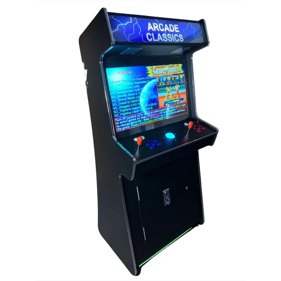 2 Player Full Size Home Arcade Machine with Shooting Guns, 4600 Pre ...