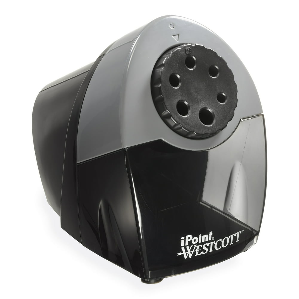 Westcott iPoint Commercial Heavy Duty Electric Sharpener, Black, 1