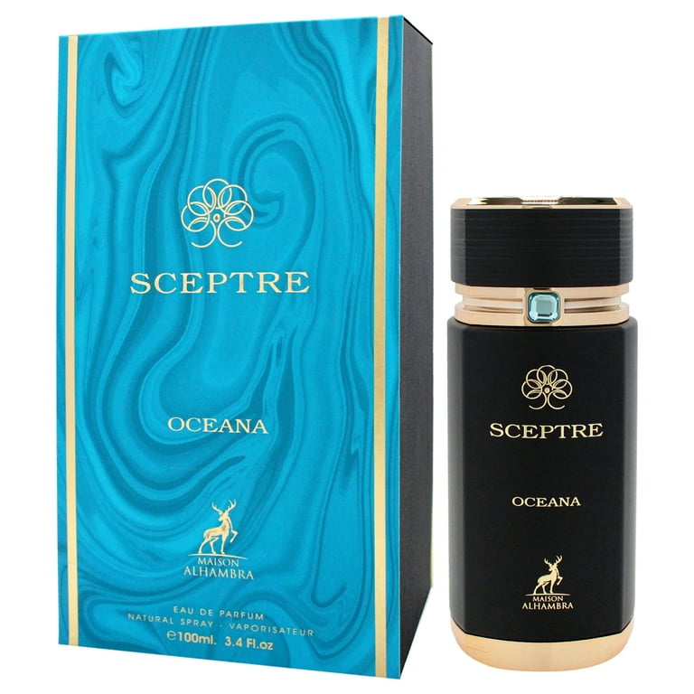 Maison Alhambra Sceptre Oceana, 3.4 oz EDP Spray, Woody Oud Amber