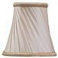 thumbnail image 2 of Metropolitan SH1929  Shade in Pure Silk finish with Eggshell Twist w Gold Trim Shade, 2 of 2