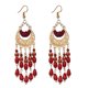 thumbnail image 1 of Conjunto de pendientes colgantes con forma de gota hueca a la moda para mujeres y niñas, joyería Vintage con forma de gota de estilo nacional bohemio para regalos, 1 of 5