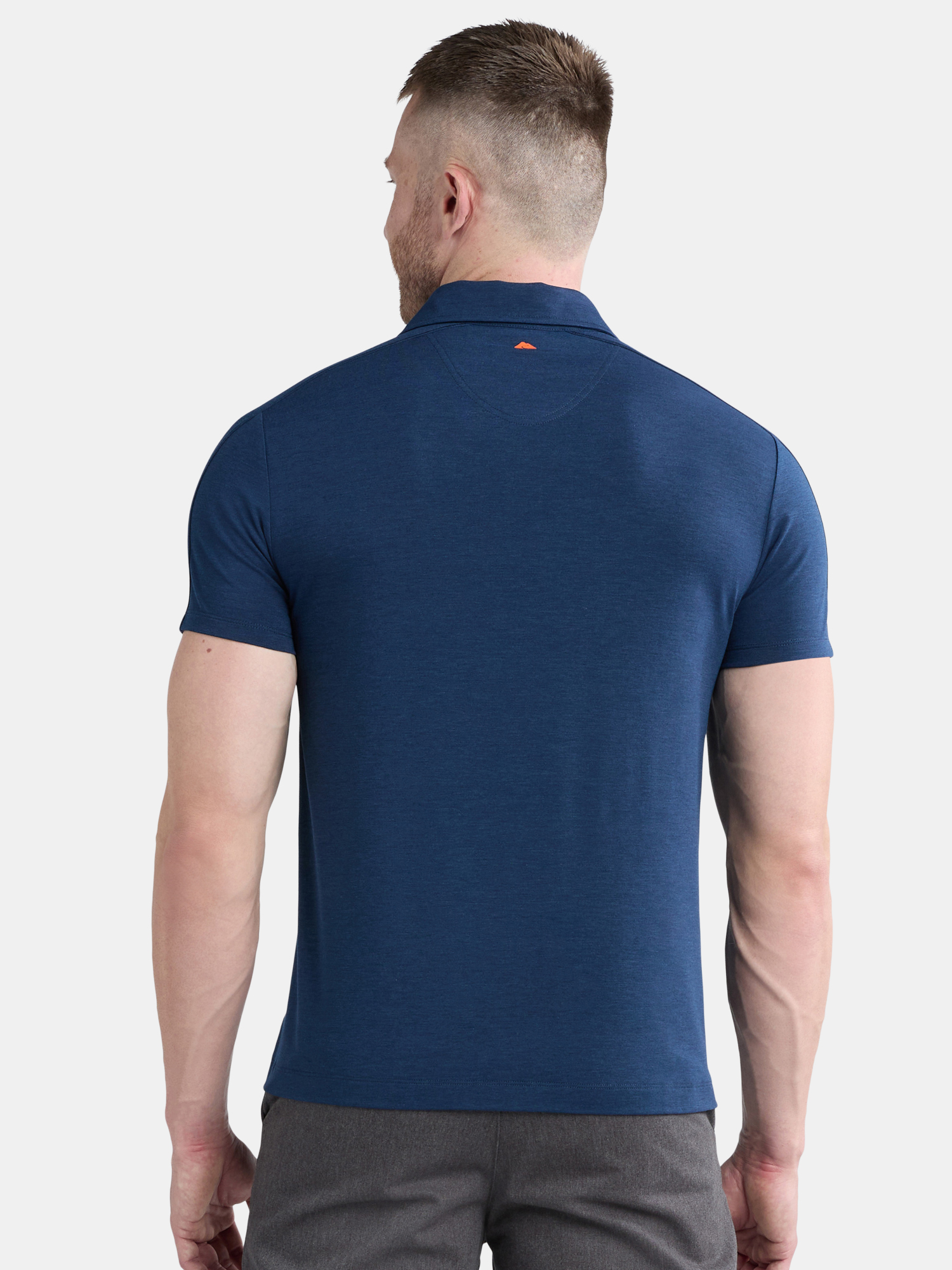 Ozark Trail Men's and Big Men's Merino Wool Blend Polo Shirt, Sizes S-3XL