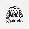 thumbnail image 4 of Inktastic Nana and Grandpa Love Me Girls Baby Bodysuit, 4 of 5