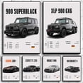 thumbnail image 2 of Póster de coche de marca de superdeportivos nórdicos, coches todoterreno deportivos de lujo estéticos 900 Rocket SVR 911, impresión en lienzo, arte de pared, decoración de habitación de garaje, 2 of 5