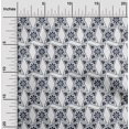 thumbnail image 1 of oneOone Organic Cotton Voile Fabric Floral Block Printed Craft Fabric BTY 42 Inch Wide, 1 of 4