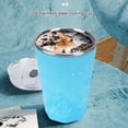 thumbnail image 3 of Wosthever Taza de café de 330ml, vaso de viaje portátil de doble pared para coche, taza de refrigeración térmica de leche resistente al calor Cocina y Comedor Negro, 3 of 6
