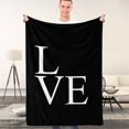 thumbnail image 1 of Personalized Soft Polyester Blanket for Home and Travel 150x200cm, 1 of 5