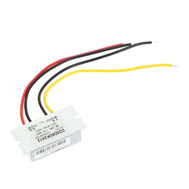Convertidor de 24 12 V, adaptador de corriente, módulo de fuente de alimentación de refuerzo, transformador elevador, módulo reductor de